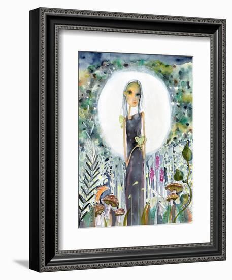Not the Right Time-Wyanne-Framed Giclee Print