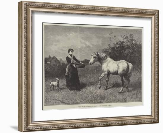 Not to Be Caught by Chaff-Heywood Hardy-Framed Giclee Print