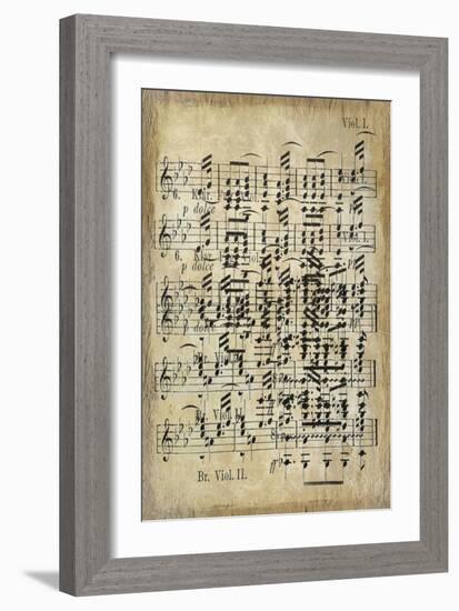 Notes 2-Kimberly Allen-Framed Art Print