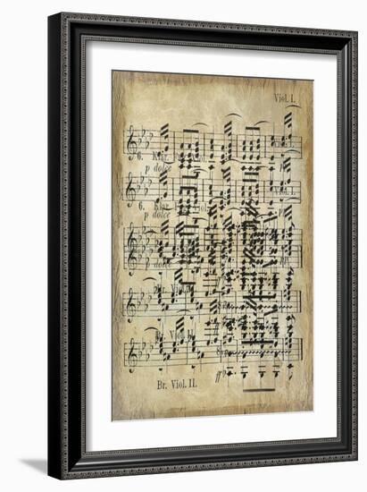 Notes 2-Kimberly Allen-Framed Art Print