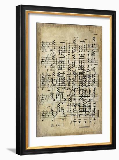 Notes 2-Kimberly Allen-Framed Art Print