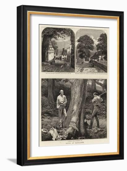 Notes at Hawarden-Harry Hamilton Johnston-Framed Giclee Print