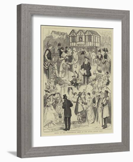 Notes at the Shaksperian Show at the Royal Albert Hall-Randolph Caldecott-Framed Giclee Print