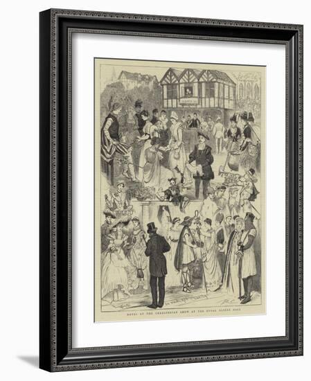 Notes at the Shaksperian Show at the Royal Albert Hall-Randolph Caldecott-Framed Giclee Print