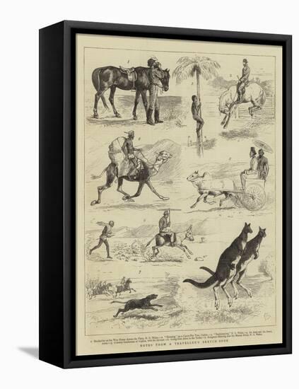 Notes from a Traveller's Sketch-Book-Alfred Chantrey Corbould-Framed Premier Image Canvas