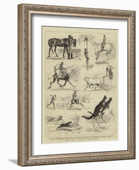Notes from a Traveller's Sketch-Book-Alfred Chantrey Corbould-Framed Giclee Print