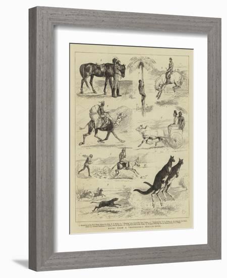 Notes from a Traveller's Sketch-Book-Alfred Chantrey Corbould-Framed Giclee Print