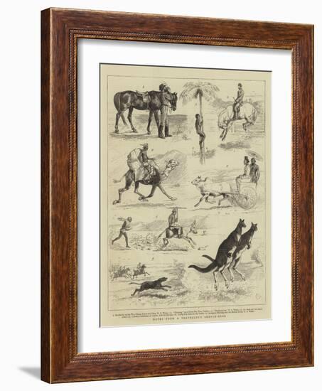 Notes from a Traveller's Sketch-Book-Alfred Chantrey Corbould-Framed Giclee Print