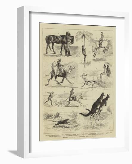 Notes from a Traveller's Sketch-Book-Alfred Chantrey Corbould-Framed Giclee Print