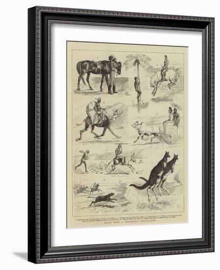 Notes from a Traveller's Sketch-Book-Alfred Chantrey Corbould-Framed Giclee Print