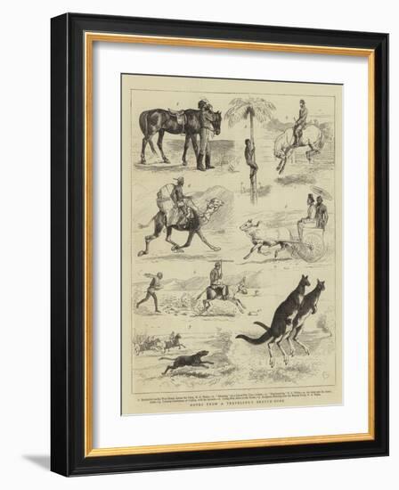 Notes from a Traveller's Sketch-Book-Alfred Chantrey Corbould-Framed Giclee Print