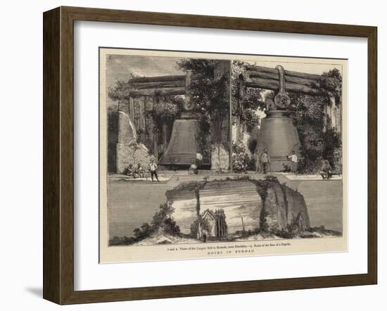 Notes in Burmah-null-Framed Giclee Print