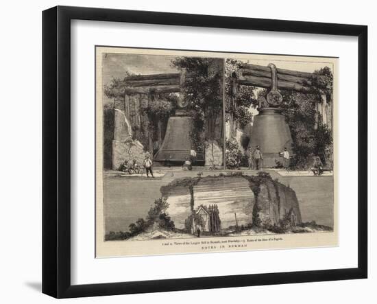 Notes in Burmah-null-Framed Giclee Print