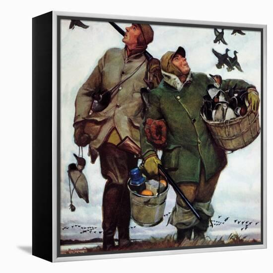 "Nothing but Decoys", December 1, 1951-Mead Schaeffer-Framed Premier Image Canvas