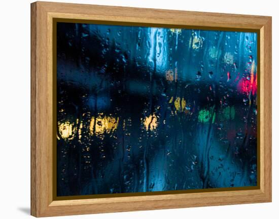 Nothing But Rain-Sharon Wish-Framed Premier Image Canvas