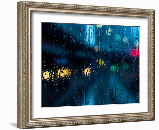 Nothing But Rain-Sharon Wish-Framed Photographic Print