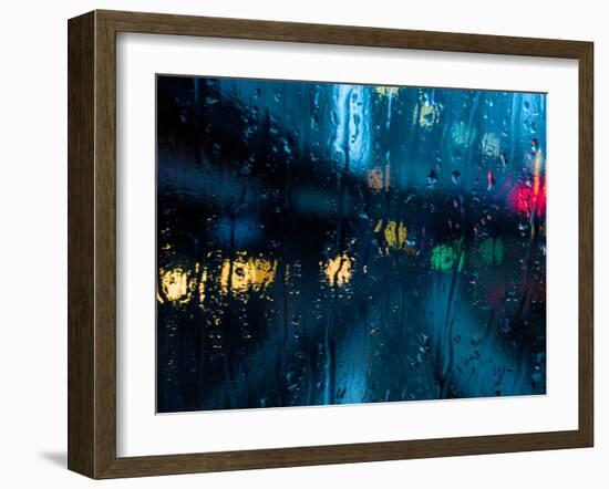 Nothing But Rain-Sharon Wish-Framed Photographic Print