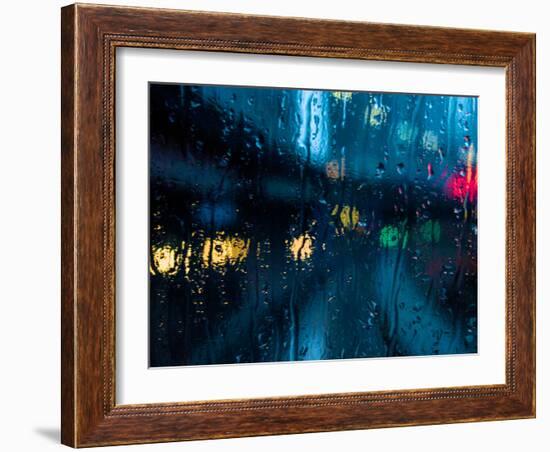 Nothing But Rain-Sharon Wish-Framed Photographic Print