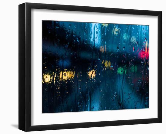 Nothing But Rain-Sharon Wish-Framed Photographic Print