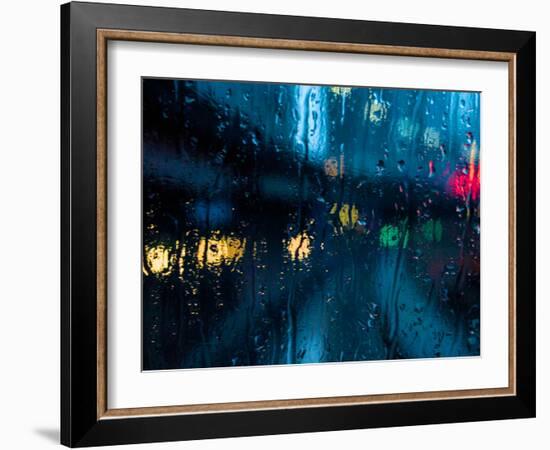 Nothing But Rain-Sharon Wish-Framed Photographic Print