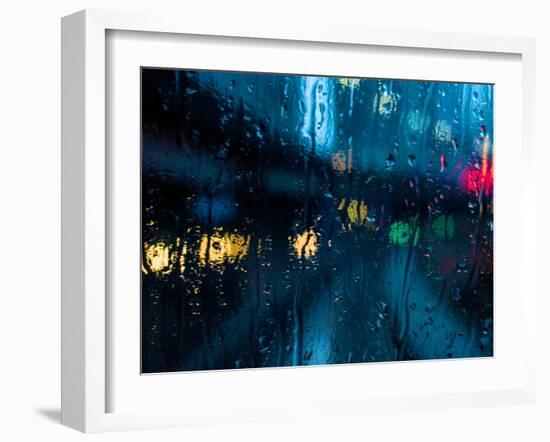 Nothing But Rain-Sharon Wish-Framed Photographic Print