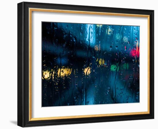 Nothing But Rain-Sharon Wish-Framed Photographic Print