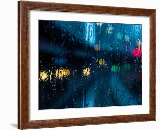 Nothing But Rain-Sharon Wish-Framed Photographic Print