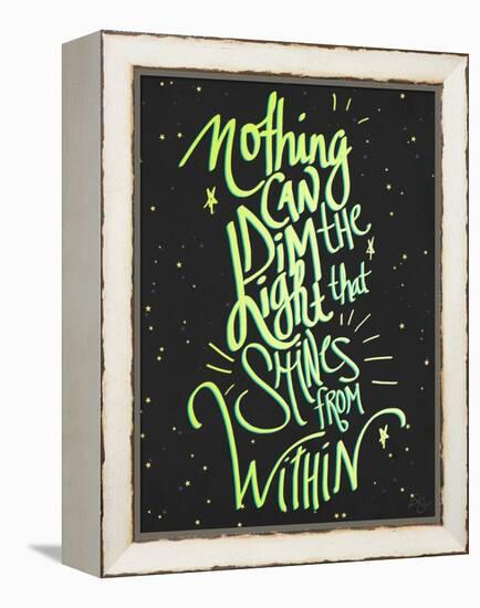 Nothing Can Dim the Light-Kimberly Glover-Framed Premier Image Canvas