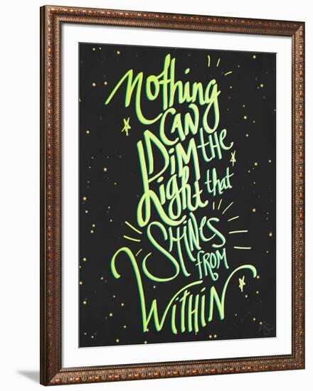 Nothing Can Dim the Light-Kimberly Glover-Framed Giclee Print