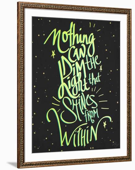 Nothing Can Dim the Light-Kimberly Glover-Framed Giclee Print