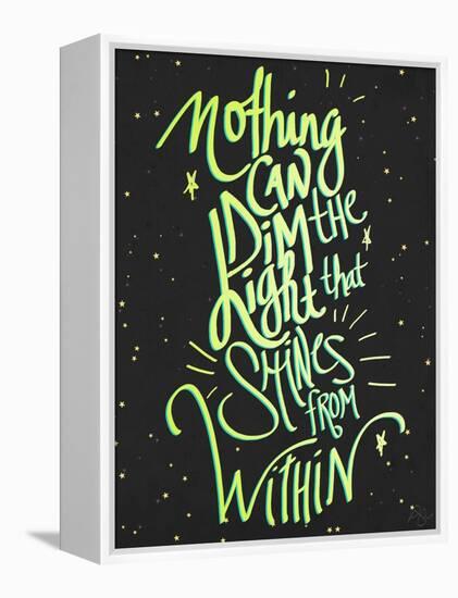 Nothing Can Dim the Light-Kimberly Glover-Framed Premier Image Canvas