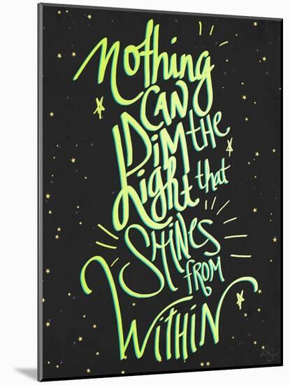 Nothing Can Dim the Light-Kimberly Glover-Mounted Giclee Print