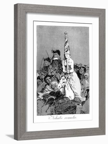 Nothing Could Be Done About It, 1799-Francisco de Goya-Framed Giclee Print