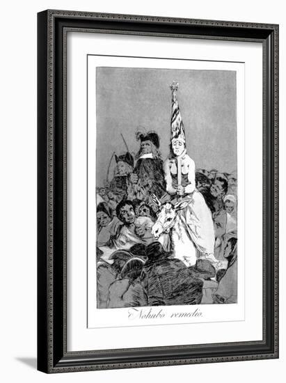 Nothing Could Be Done About It, 1799-Francisco de Goya-Framed Giclee Print