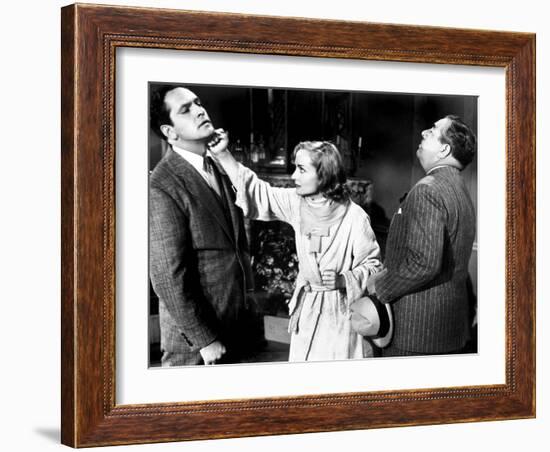 Nothing Sacred, Fredric March, Carole Lombard, Walter Connelly, 1937-null-Framed Photo