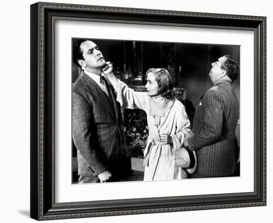Nothing Sacred, Fredric March, Carole Lombard, Walter Connelly, 1937-null-Framed Photo