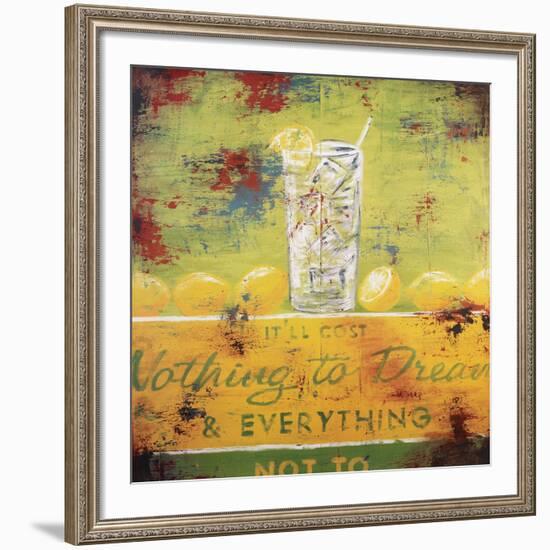 Nothing To Dream-Rodney White-Framed Giclee Print