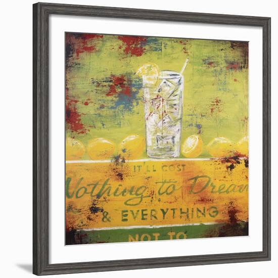 Nothing To Dream-Rodney White-Framed Giclee Print