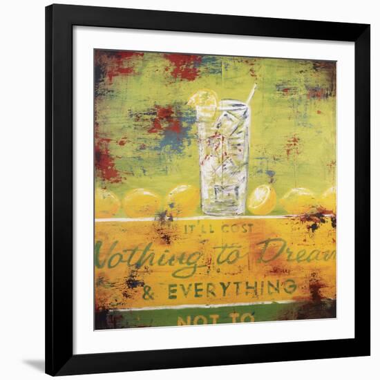 Nothing To Dream-Rodney White-Framed Giclee Print