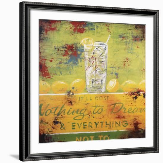 Nothing To Dream-Rodney White-Framed Giclee Print