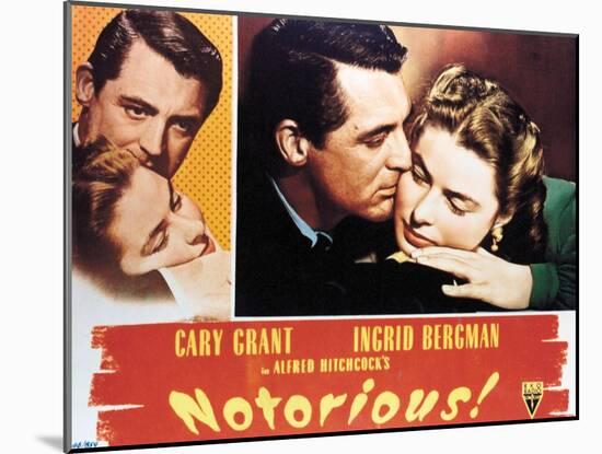 Notorious, 1946, Directed by Alfred Hitchcock-null-Mounted Giclee Print