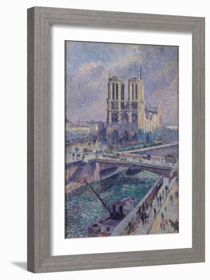 Notre Dame, 1899-Maximilien Luce-Framed Giclee Print