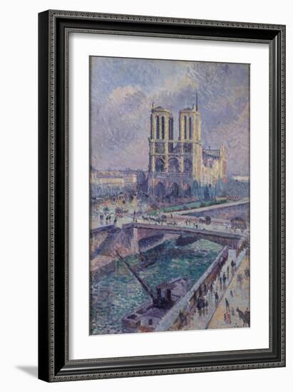 Notre Dame, 1899-Maximilien Luce-Framed Giclee Print