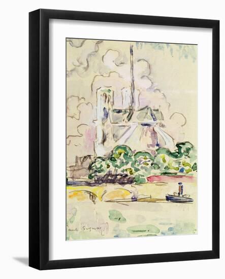 Notre-Dame, 1925-Paul Signac-Framed Giclee Print