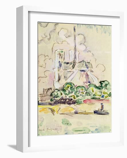 Notre-Dame, 1925-Paul Signac-Framed Giclee Print