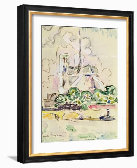 Notre-Dame, 1925-Paul Signac-Framed Giclee Print