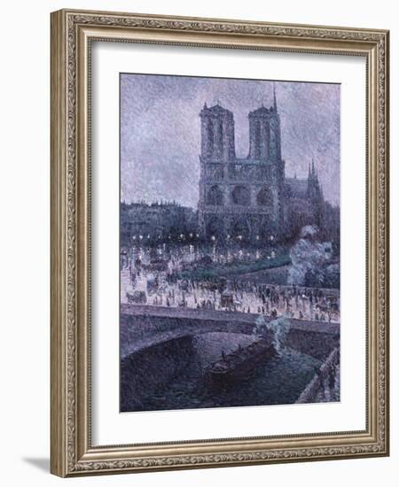 Notre Dame, C.1900-Maximilien Luce-Framed Giclee Print