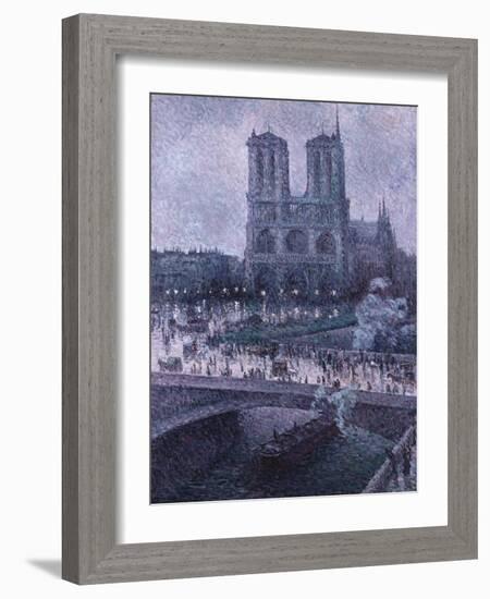 Notre Dame, C.1900-Maximilien Luce-Framed Giclee Print