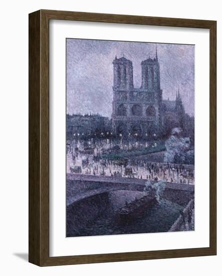 Notre Dame, C.1900-Maximilien Luce-Framed Giclee Print