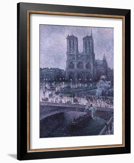 Notre Dame, C.1900-Maximilien Luce-Framed Giclee Print